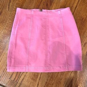 Free People Pink Skirt